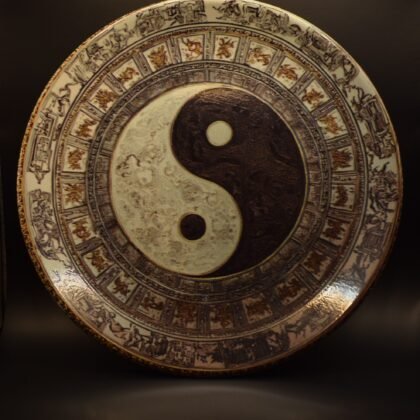 Lėkštė žvakėms YIN-YANG