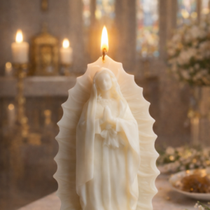 Sojų vaško žvakė "Marija"