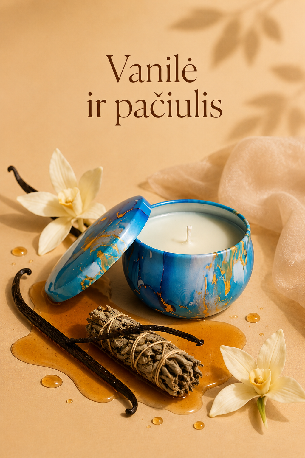 ROYAL - prabangių kvapų sojų vaško žvakės - Image 3