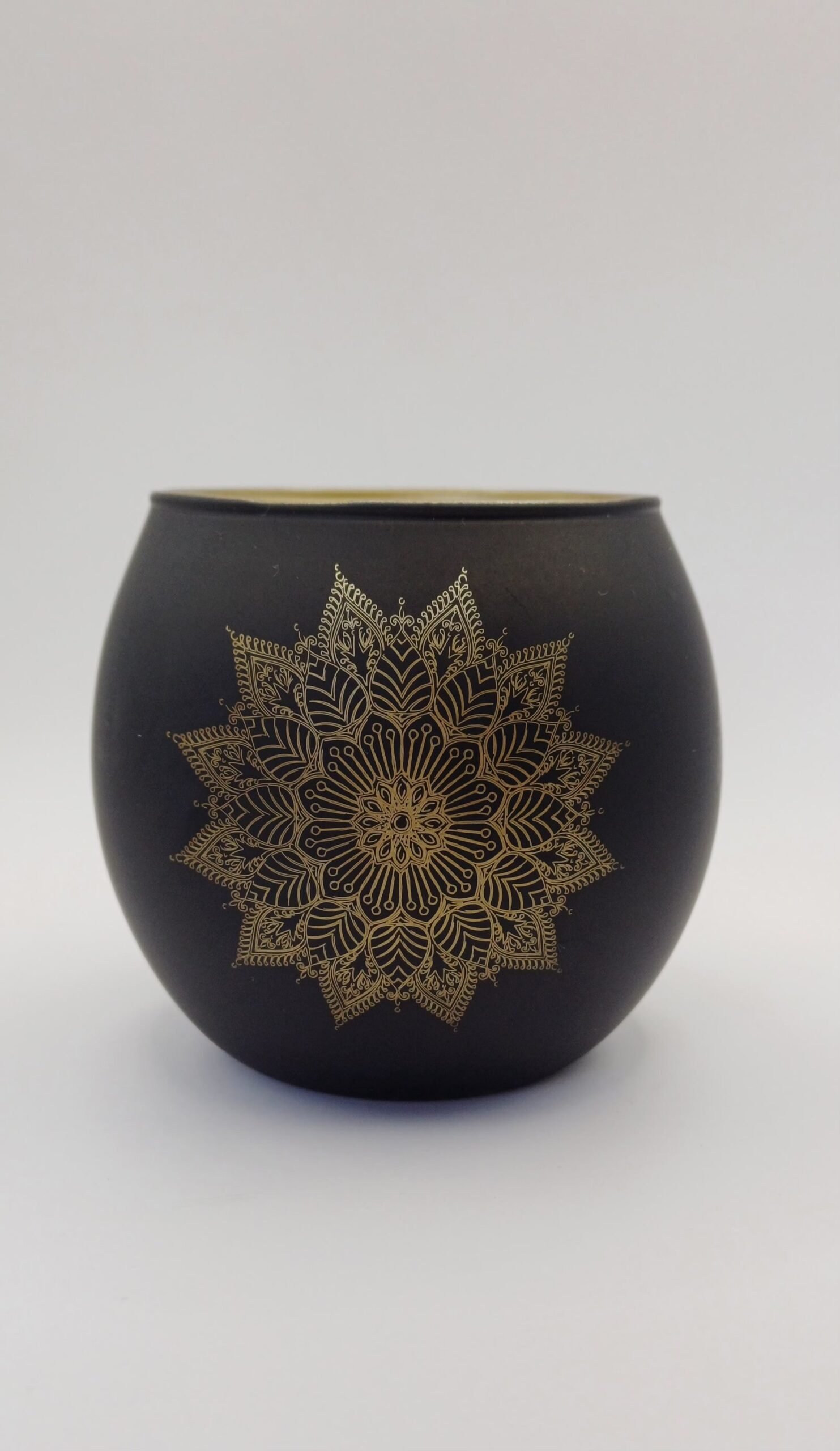 Mandala-sojų vaško žvakė - Image 4